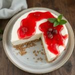 Tyttebær ostekake med sprø havrebunn og vanilje, Hvordan lage ostekake med tyttebær og havrebunn, Oppskrift på tyttebærkake med havrebunn, Søt og kremet ostekake med tyttebær og havrebunn, Enkel tyttebær ostekake med sprø havrekjeksbunn, Tyttebær ostekake med deilig havrekakebunn, Kremet ostekake med tyttebærsaus og havrebunn, Perfekt ostekake med frisk tyttebær og sprø havrebunn, Havrebunn til ostekake med tyttebærfyll, Tyttebær ostekake med hint av kanel og havrebunn, Hvordan lage kremet tyttebær ostekake med havrebunn, Tradisjonell tyttebær ostekake med havregrynbunn, Søt ostekake med friske tyttebær og havrebunn, Tyttebær ostekake med sprø bunn av havrekjeks, Enkel dessert med tyttebær ostekake og havrebunn, Tyttebær ostekake med kremet fyll og sprø havrebunn, Hvordan lage klassisk ostekake med tyttebær og havrebunn, Frisk tyttebær ostekake med sprø havrekjeksbunn, Kremet ostekake med friske tyttebær og havrebunn, Søt ostekake med tyttebær og knasende havrebunn.