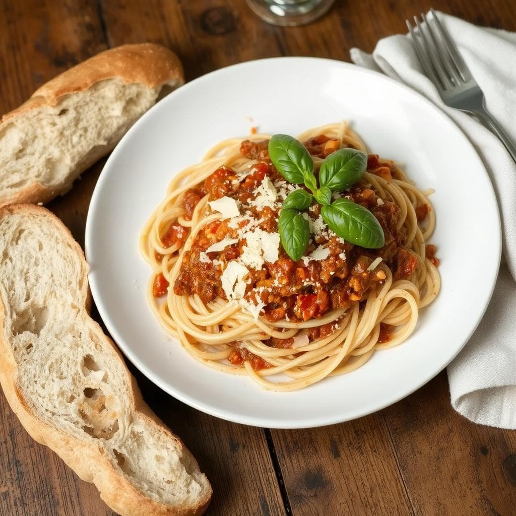 Spaghetti
Bolognese oppskrift: Italiensk klassiker med fyldig kjøttsaus