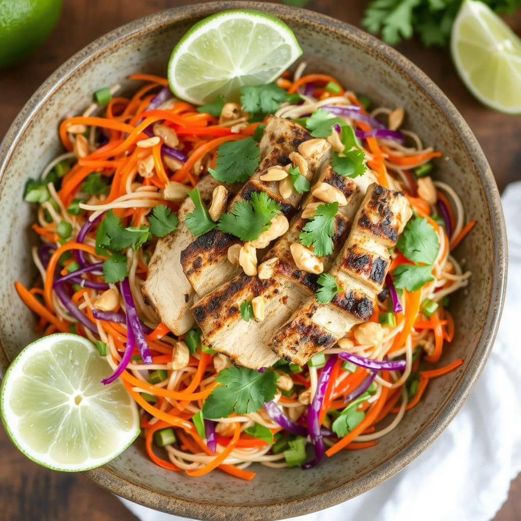 Thaiinspirert
Salat oppskrift: Frisk og smakfull rett med autentiske smaker