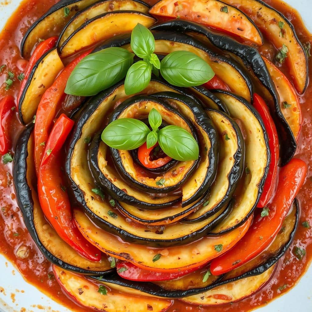 Ratatouille
Oppskrift: Sunn og Fargerik Rett Med Friske Grønnsaker og Urter