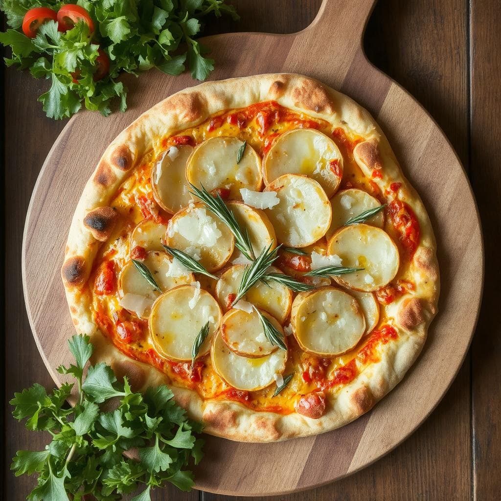 Rustikk
Potet- og Rosmarinpizza: Hvitløk, havsalt og potet på sprø bunn Rustikk potet- og rosmarinpizza oppskrift, Hjemmelaget pizza med potet og hvitløk, Enkel pizza med rosmarin og havsalt, Sunn pizza med potet og urter, Tradisjonell rustikk potetpizza variant, Hvitløkpizza med sprø bunn og urter, Potet og rosmarinpizza glutenfri oppskrift, Hvordan lage pizza med potet og rosmarin, Vegetarisk pizza med havsalt og hvitløk, Langtidshevet pizza med potet og rosmarin, Deilig rustikk pizza til hverdag og fest, Sprø pizza med potetskiver og urter, Hvitløksrik pizza med rustikk smak, Laktosefri pizza med havsalt og potet, Oppskrift på sunn potetpizza med urter, Pizza med crispy bunn og rosmarin, Rustikk variant av hvitløkspizza, Klassisk pizzaoppskrift med en vri, Italiensk-inspirert pizza med potet og salt, Potet- og hvitløkspizza perfekt til middag.
