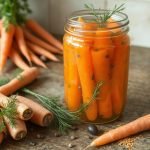 Hjemmelagde hermetiske gulrøtter til vinterlagring, Enkel oppskrift på hermetiserte gulrøtter, Hvordan hermetisere gulrøtter hjemme, Lang holdbarhet med hermetiske gulrøtter, Krydret hermetisering av gulrøtter enkelt, Hjemmelaget hermetikk med gulrøtter og dill, Bevaring av gulrøtter med naturlige metoder, Søt og sur hermetisering av gulrøtter, Gulrotkonservering med tradisjonell hermetikkmetode, Hermetiske gulrøtter til matlaging året rundt, Oppskrift på gulrøtter i lake, Sunn og bærekraftig hermetisering av gulrøtter, Feilfri metode for å hermetisere gulrøtter, Hvordan lage hermetiske gulrøtter med smakstilsetning, Hermetiske gulrøtter med honning og krydder, Behandle gulrøtter for hermetisk lagring, Tips for langvarig bevaring av gulrøtter, Enkel guide til hermetisering av gulrøtter, Slik lager du krydrede hermetiske gulrøtter, Holdbare gulrøtter med hjemmelaget hermetikk.