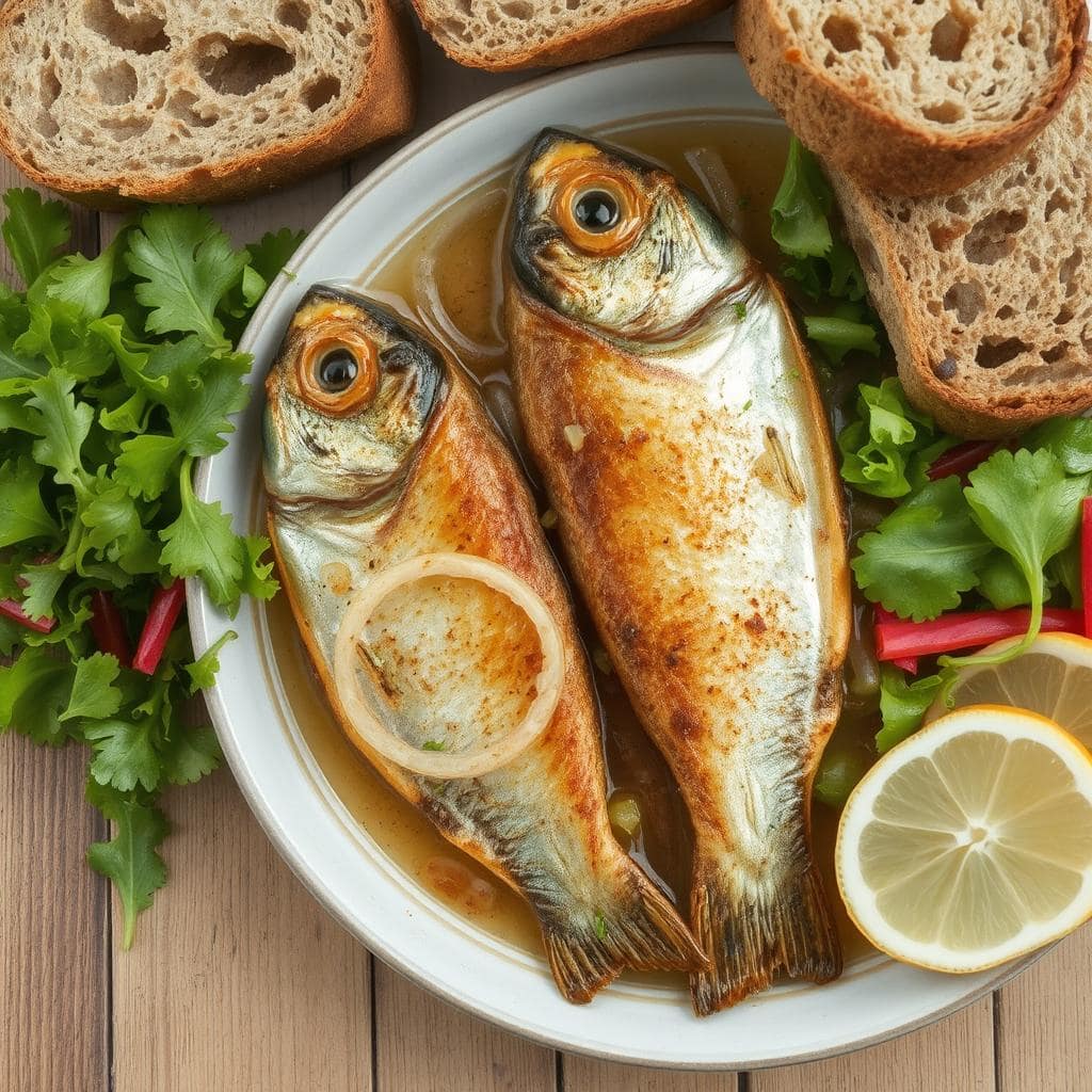 Stekte
Sild i Eddik: Sunn panering med sprø tekstur og balansert smak Stekte sild oppskrift;